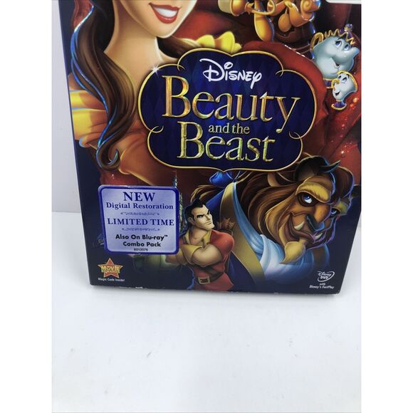 Disney Beauty and the Beast - 2 Disc DVD Set 2010 / With SLIP COVER. Sealed - Picture 3 of 14